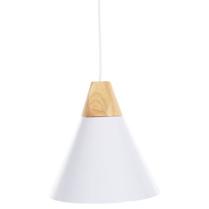 Ceiling Pendant Hm4144 White Metal Cap 24,5x24,5x113h Cm.