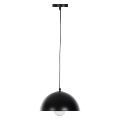 Ceiling Pendant Lamp Hm4153 Black-gold Aluminum Cap Φ29x113h Cm.