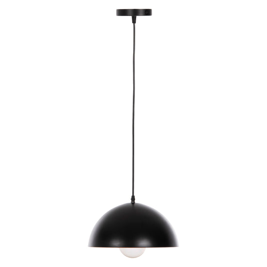 Ceiling Pendant Lamp Hm4153 Black-gold Aluminum Cap Φ29x113h Cm.