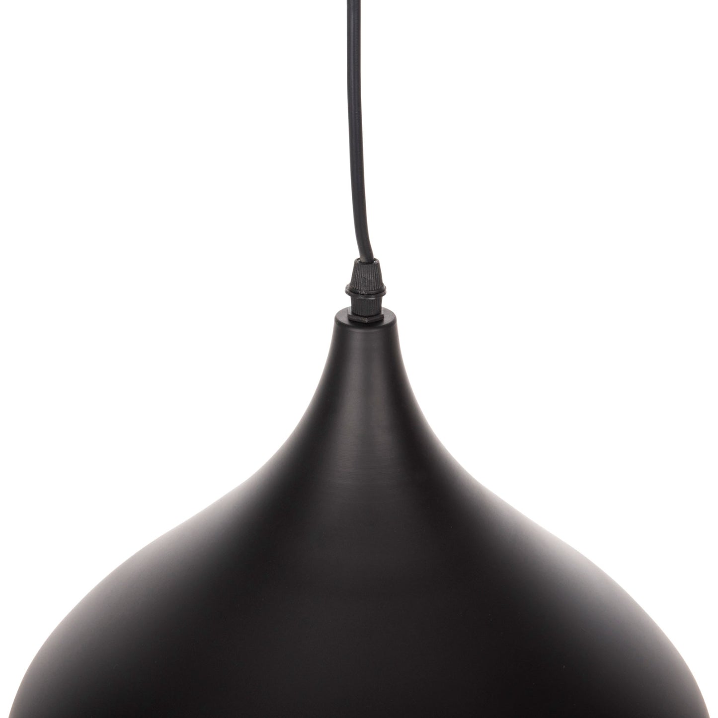 Ceiling Pendant Lamp Hm4157 Black Metal Cap Φ32x125hcm.