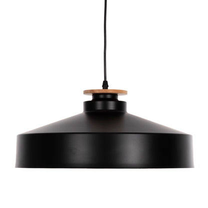 Ceiling Pendant Lamp Hm4159.01 Black Metal Cap Φ40x116hcm.