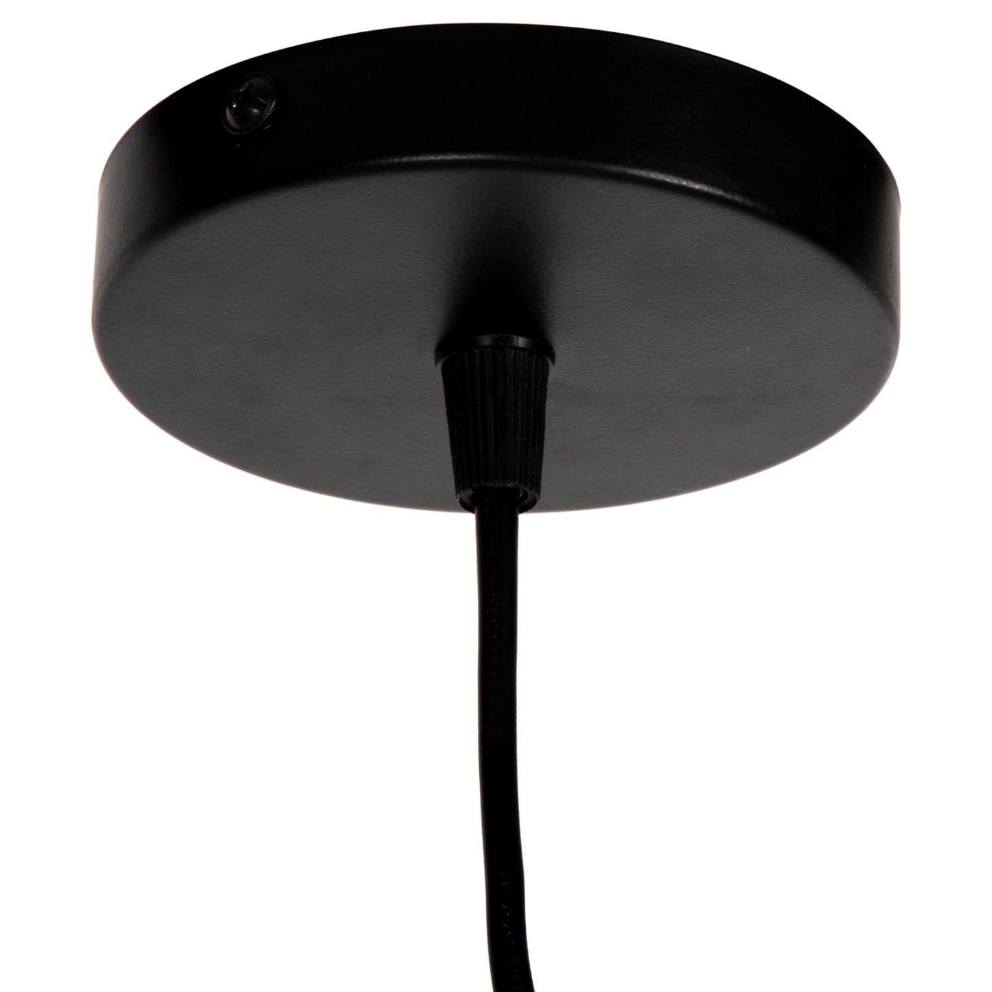 Ceiling Pendant Lamp Hm4159.01 Black Metal Cap Φ40x116hcm.