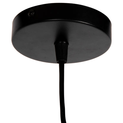 Ceiling Pendant Lamp Hm4159.01 Black Metal Cap Φ40x116hcm.