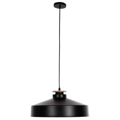 Ceiling Pendant Lamp Hm4159.01 Black Metal Cap Φ40x116hcm.