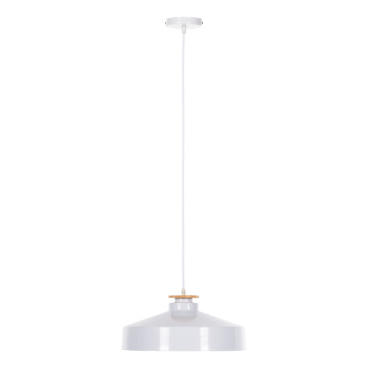 Ceiling Pendant Lamp Hm4159.02 White Metal Cap Φ40x116hcm.