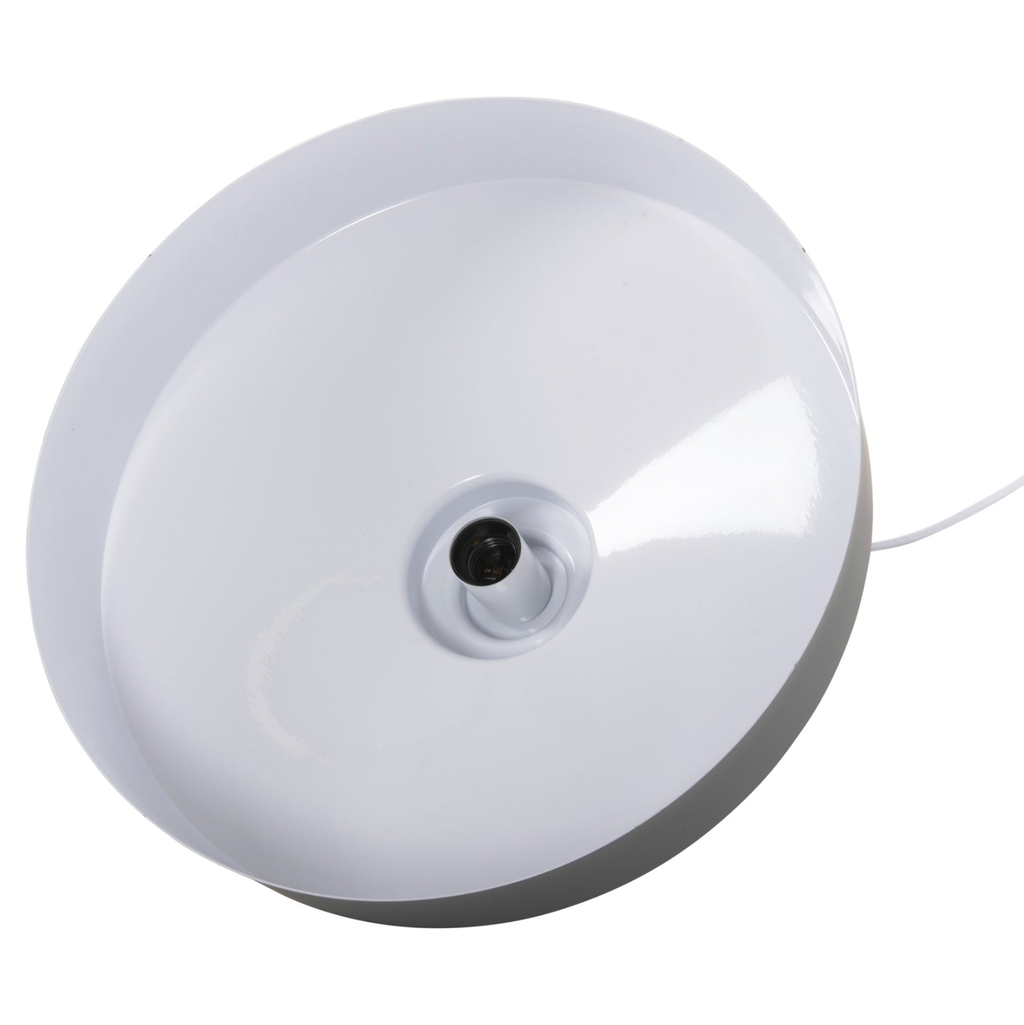 Ceiling Pendant Lamp Hm4159.03 Grey Metal Cap Φ40x116hcm.