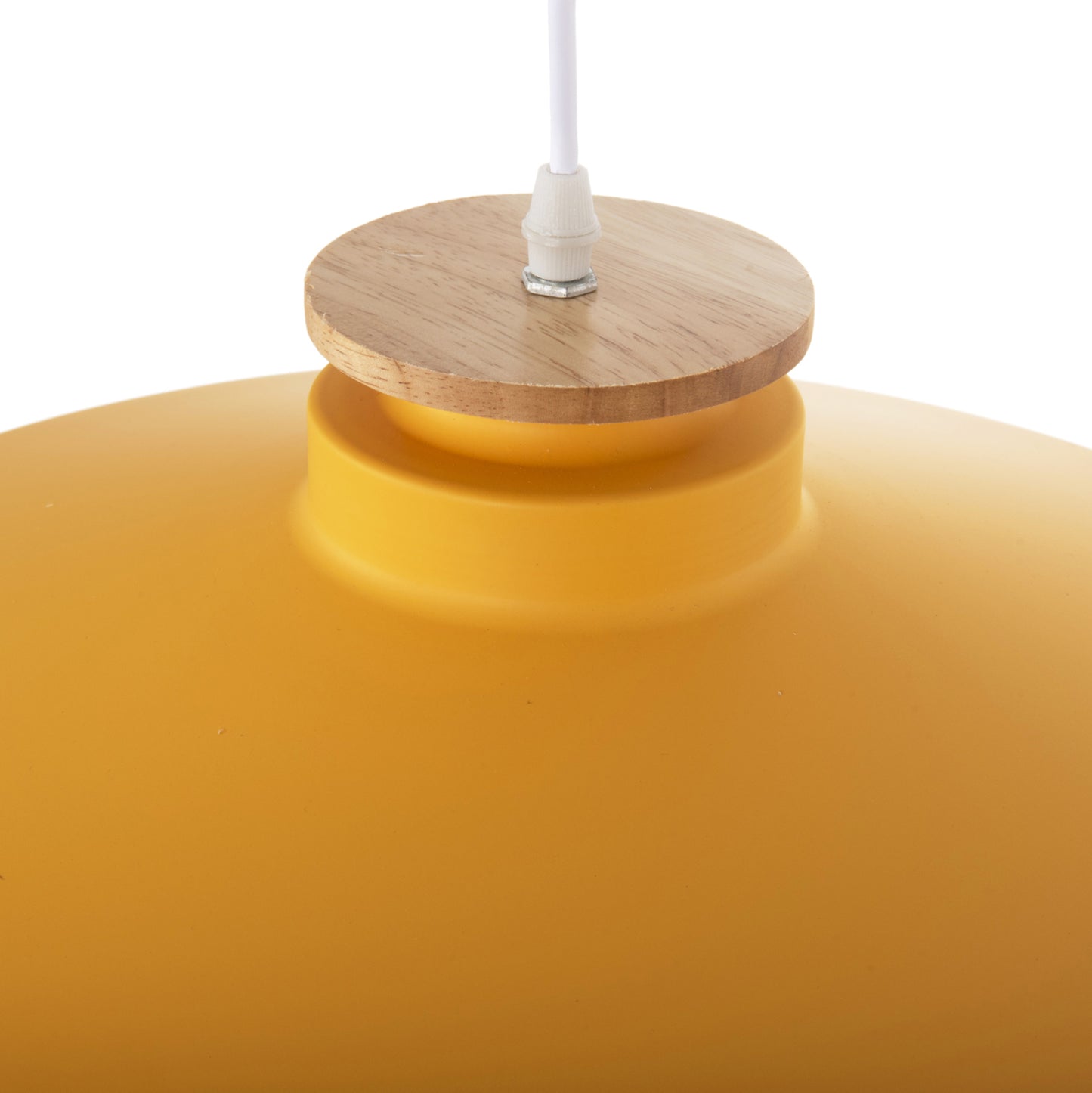 Ceiling Pendant Lamp Hm4159.04 Yellow Metal Cap Φ40x116hcm.