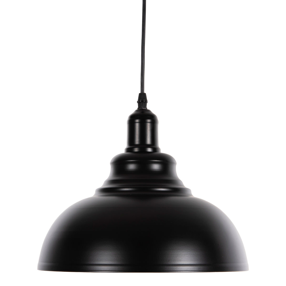 Ceiling Pendant Lamp Hm4163 Black Metal Cap Φ29x120hcm