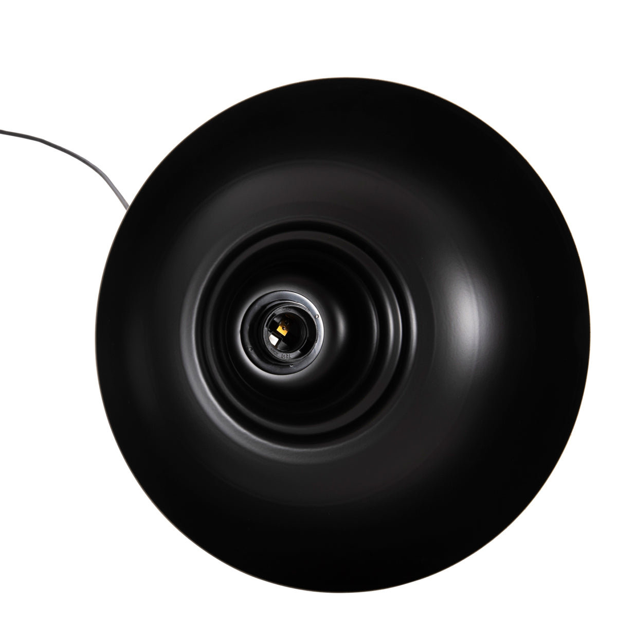 Ceiling Pendant Lamp Hm4163 Black Metal Cap Φ29x120hcm