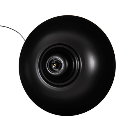 Ceiling Pendant Lamp Hm4163 Black Metal Cap Φ29x120hcm