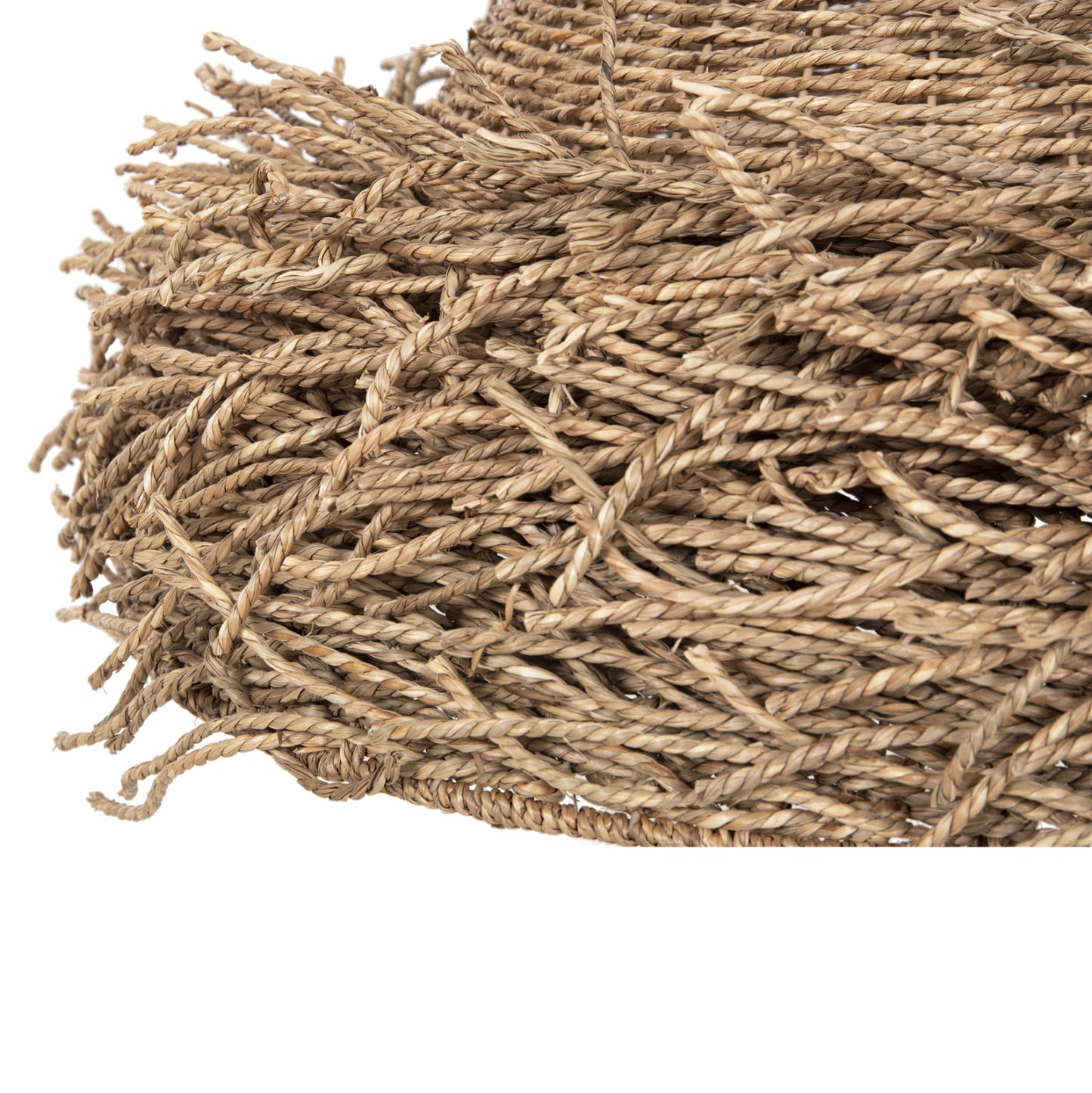 Ceiling Pendant Lamp Hm4347 Seagrass In Natural Color Φ72x30-140hcm.