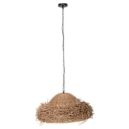 Ceiling Pendant Lamp Hm4347 Seagrass In Natural Color Φ72x30-140hcm.