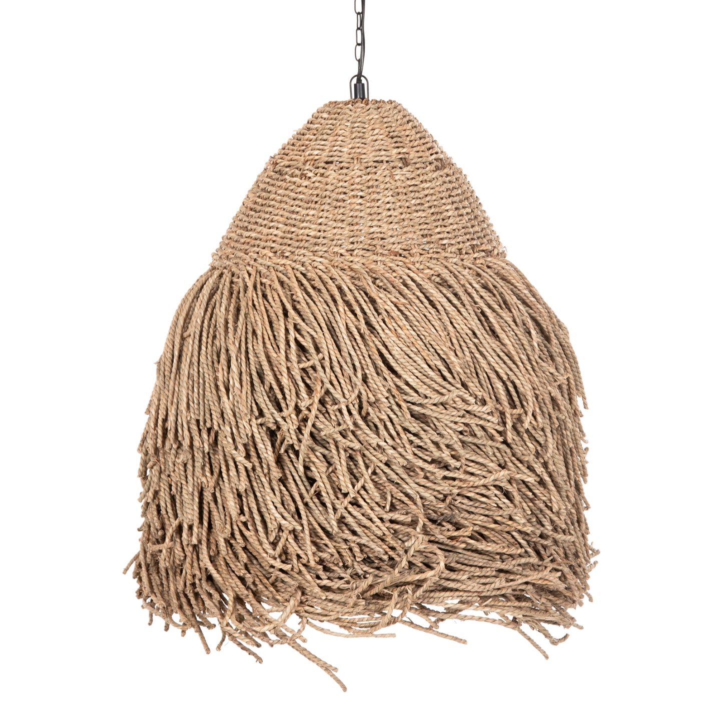 Ceiling Pendant Lamp Hm4348 Seagrass In Natural Color Φ54x56-140hcm.