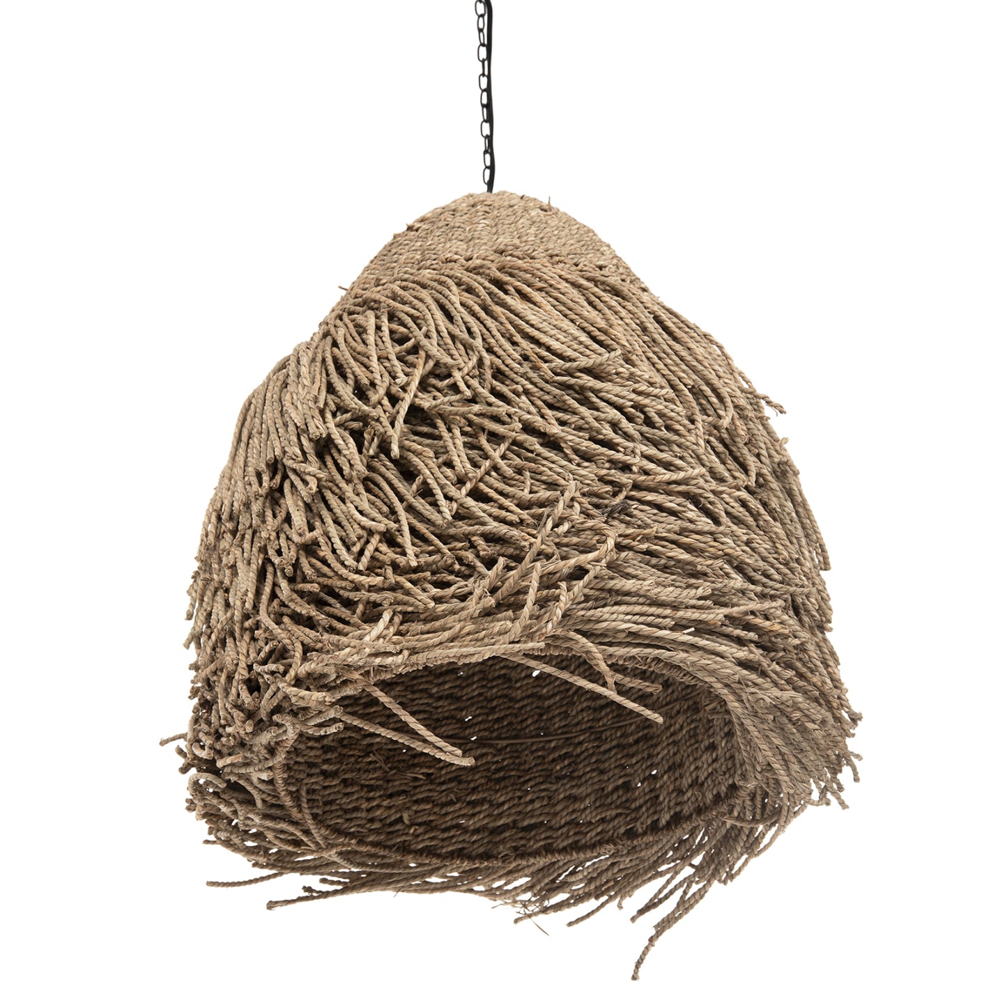 Ceiling Pendant Lamp Hm4348 Seagrass In Natural Color Φ54x56-140hcm.