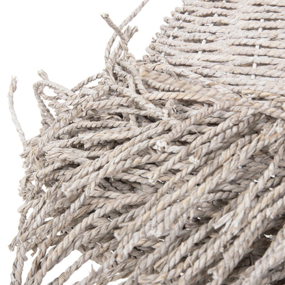Ceiling Pendant Lamp Hm4349 Seagrass In Whitewash Color Φ50x25-135hcm.