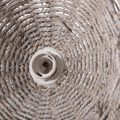 Ceiling Pendant Lamp Hm4349 Seagrass In Whitewash Color Φ50x25-135hcm.