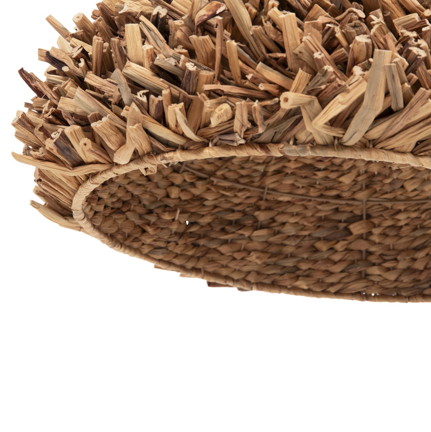 Ceiling Pendant Lamp Hm4353 Water Hyacinth In Natural Color Φ62x30-120hcm.