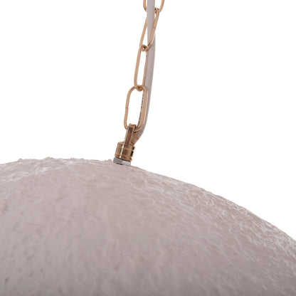 Ceiling Pendant Lamp Jaylen Hm4703.02xl Fiber Cement In White 74x68x50-70hcm.