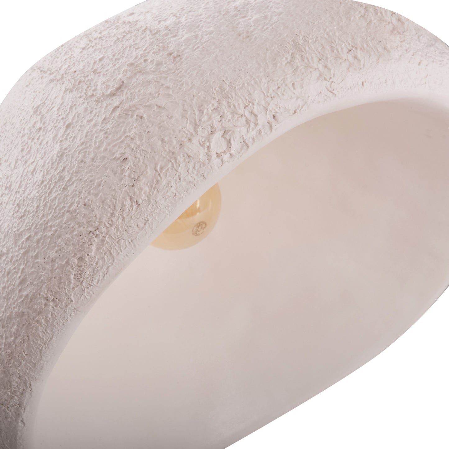 Ceiling Pendant Lamp Jaylen Hm4703.02xl Fiber Cement In White 74x68x50-70hcm.