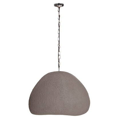 Ceiling Pendant Lamp Jaylen Hm4703.03l Fiber Cement In Grey 65x55x45hcm