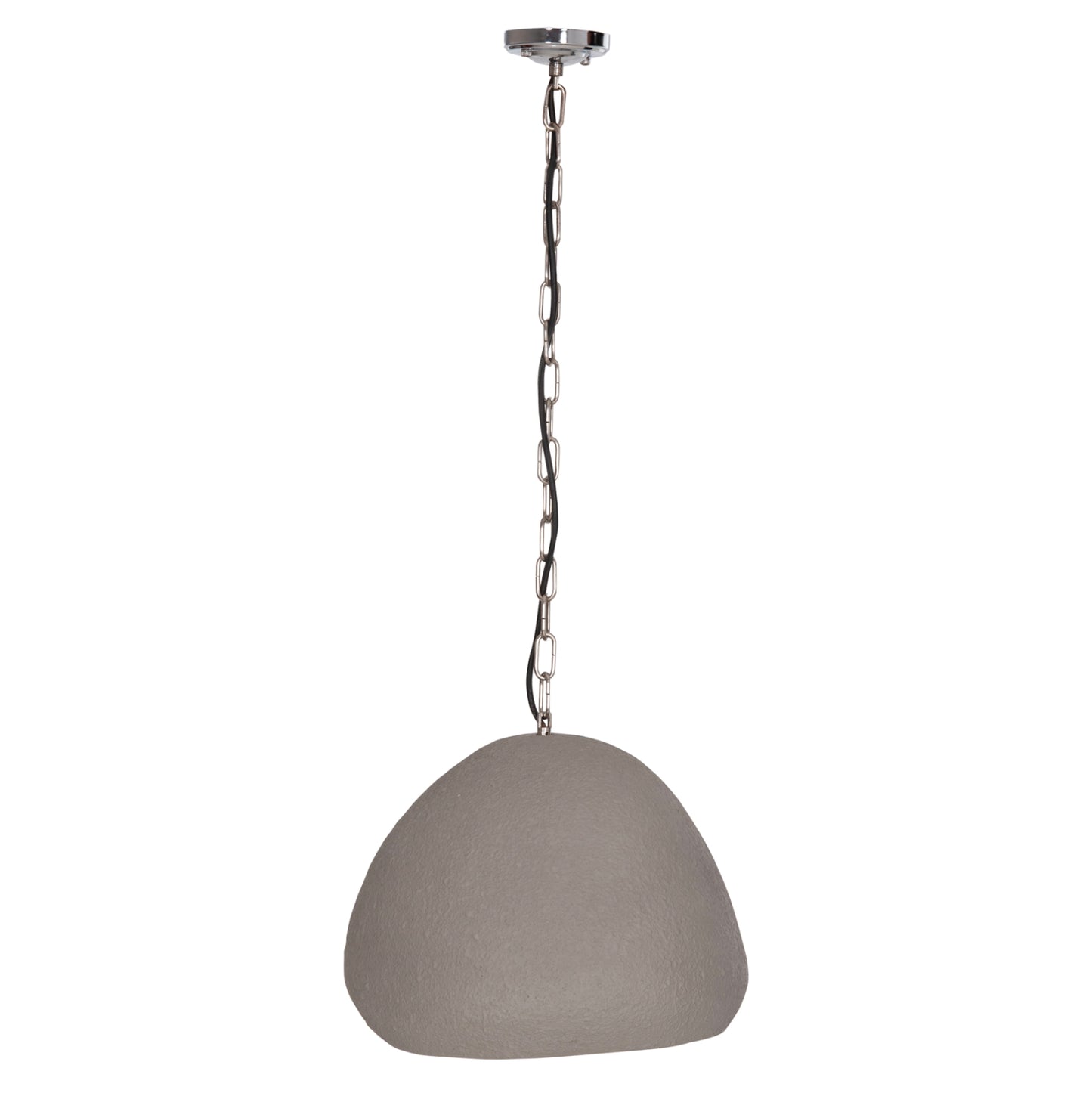 Ceiling Pendant Lamp Jaylen Hm4703.03s Fiber Cement In Grey 44x39x30hcm