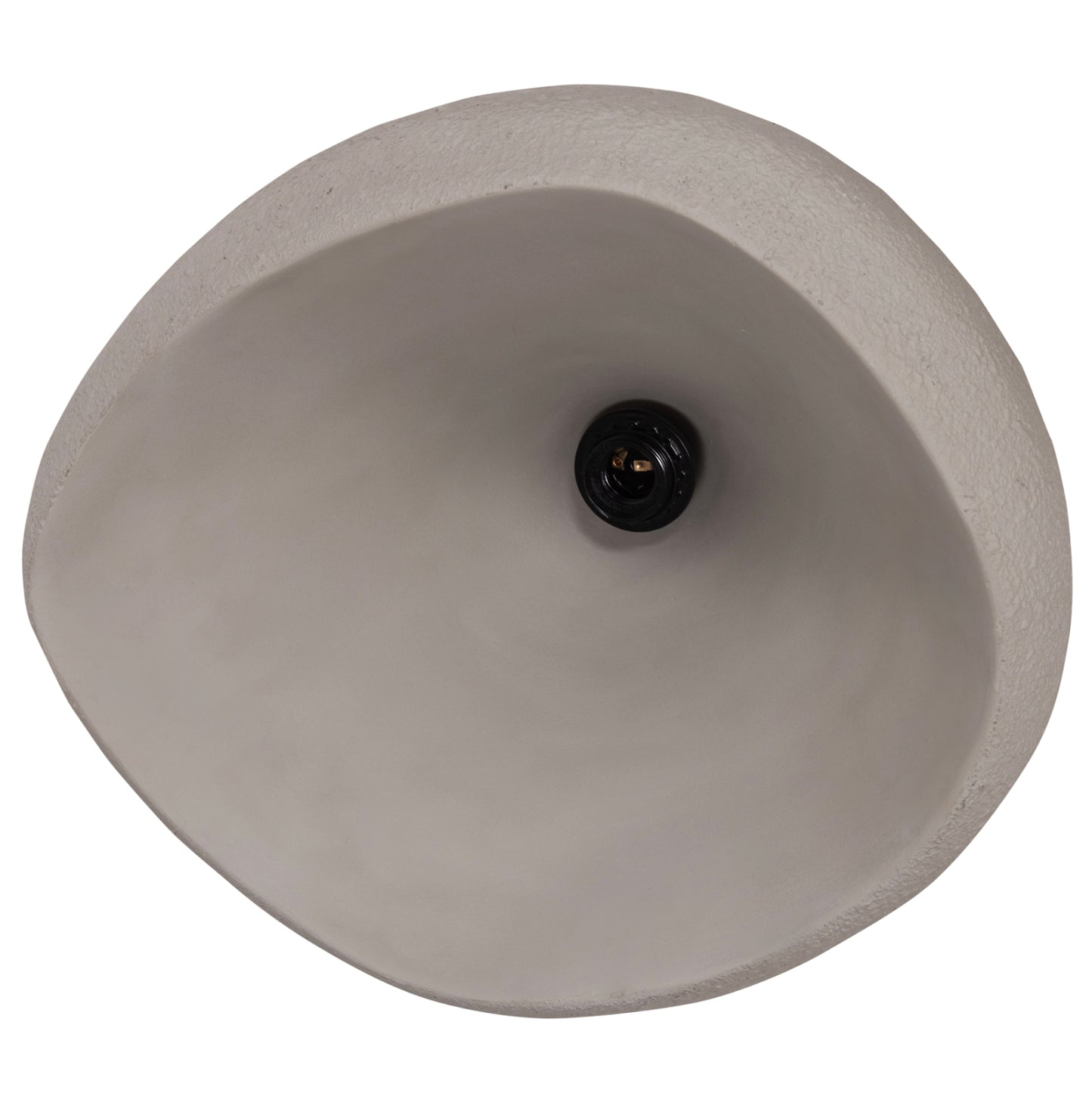 Ceiling Pendant Lamp Jaylen Hm4703.03s Fiber Cement In Grey 44x39x30hcm