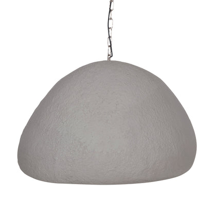 Ceiling Pendant Lamp Jaylen Hm4703.03xl Fiber Cement In Grey 74x68x50-70hcm.
