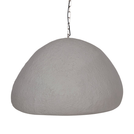 Ceiling Pendant Lamp Jaylen Hm4703.03xl Fiber Cement In Grey 74x68x50-70hcm.