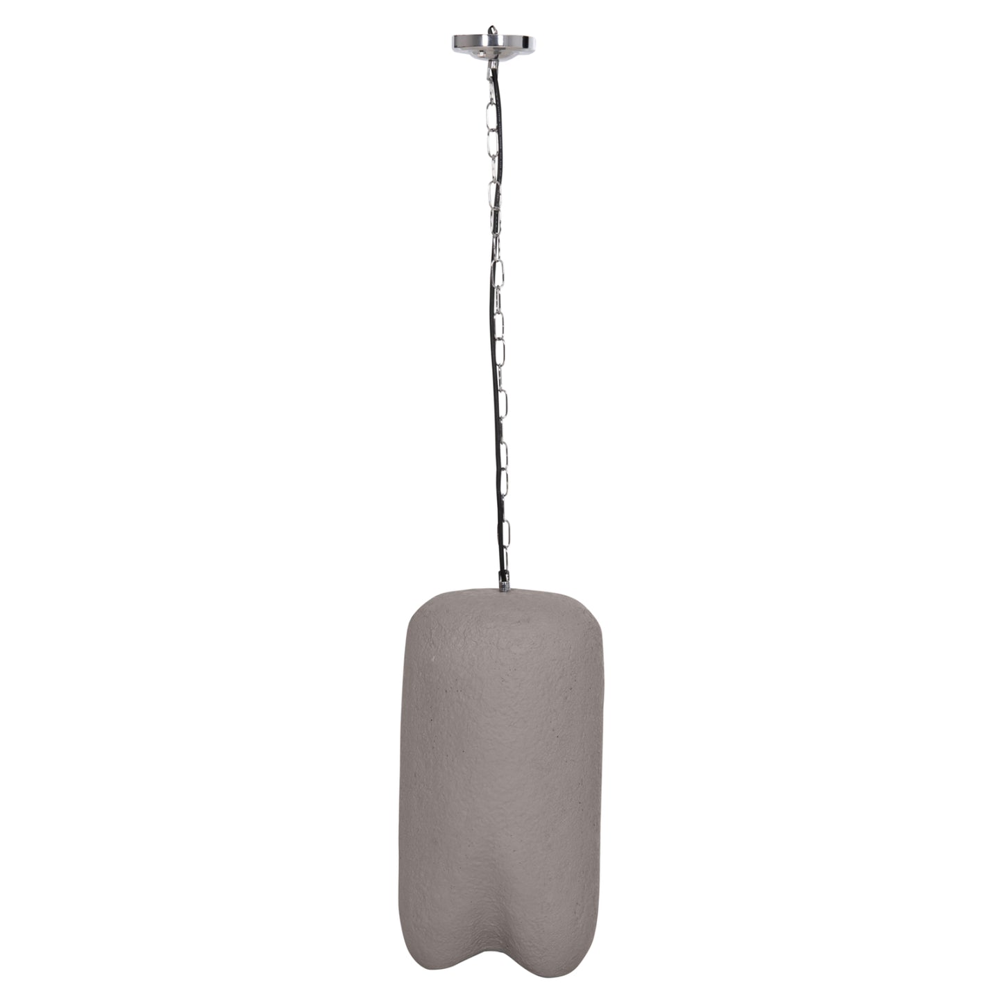 Ceiling Pendant Lamp Logky Hm4704.03s Fiber Cement In Grey Φ24x47hcm