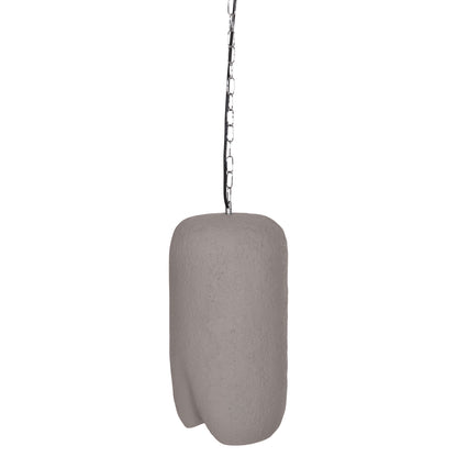 Ceiling Pendant Lamp Logky Hm4704.03s Fiber Cement In Grey Φ24x47hcm
