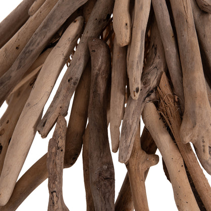 Ceiling Pendant Lamp Treit Hm4875 Driftwood In Natural 48x54x52-73hcm.[1xΕ27]