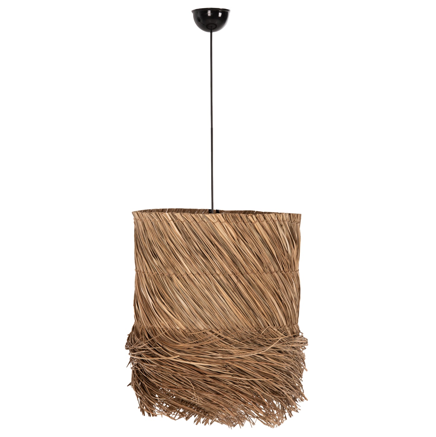 Ceiling Pendant Lamp Hm7821 Seagrass In Natural Color Φ32x45-140hcm.