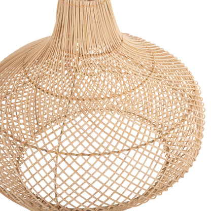 Ceiling Pendant Lamp Hm7860 Natural Rattan In Natural Color Φ54x46-141hcm.