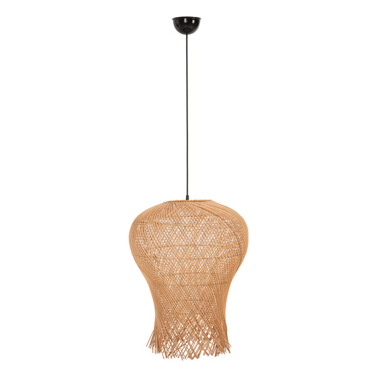 Ceiling Pendant Lamp Hm7882 Rattan In Natural Color Φ49x157hcm.