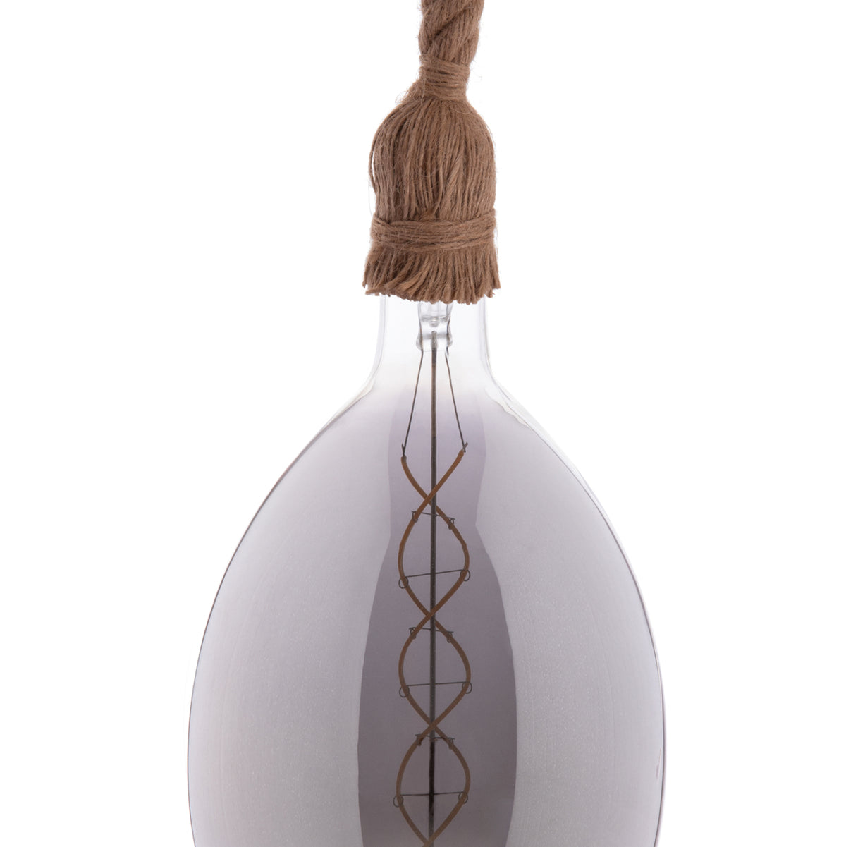 Ceiling Pendant Lamp With Light Bulb Hm11927.02--rope 1m Long And 2cm Thick-e27 Socket