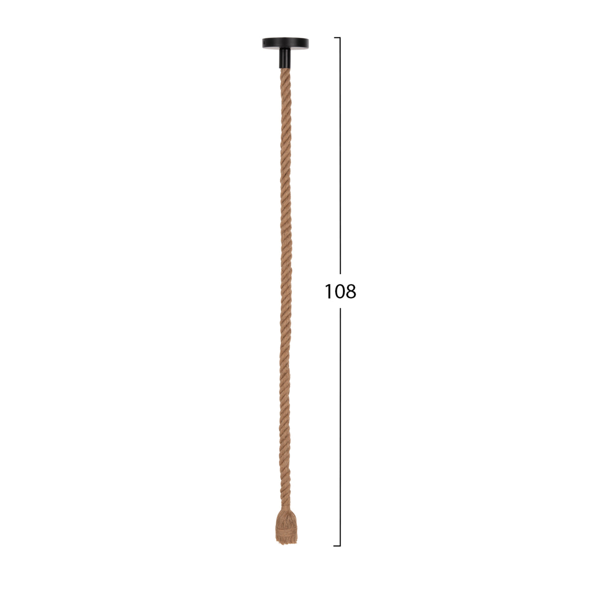 Ceiling Pendant Lamp With Light Bulb Hm11932.02--rope 1m Long And 2cm Thick-e27 Socket