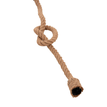 Ceiling Pendant Lamp With Light Bulb Hm11929.01--rope 1m Long And 2cm Thick-e27 Socket