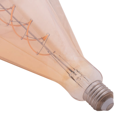 Ceiling Pendant Lamp With Light Bulb Hm11933--rope 1m Long And 2cm Thick-e27 Socket