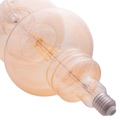 Ceiling Pendant Lamp With Light Bulb Hm11929.01--rope 1m Long And 2cm Thick-e27 Socket