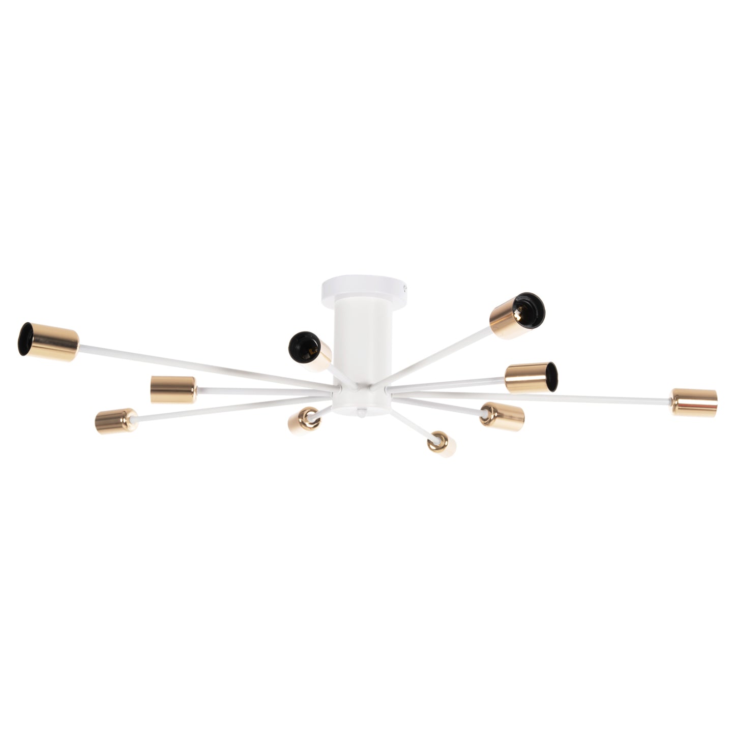 Ceiling Pendant Multilight Hm4122 White Metal 18.5h Cm.