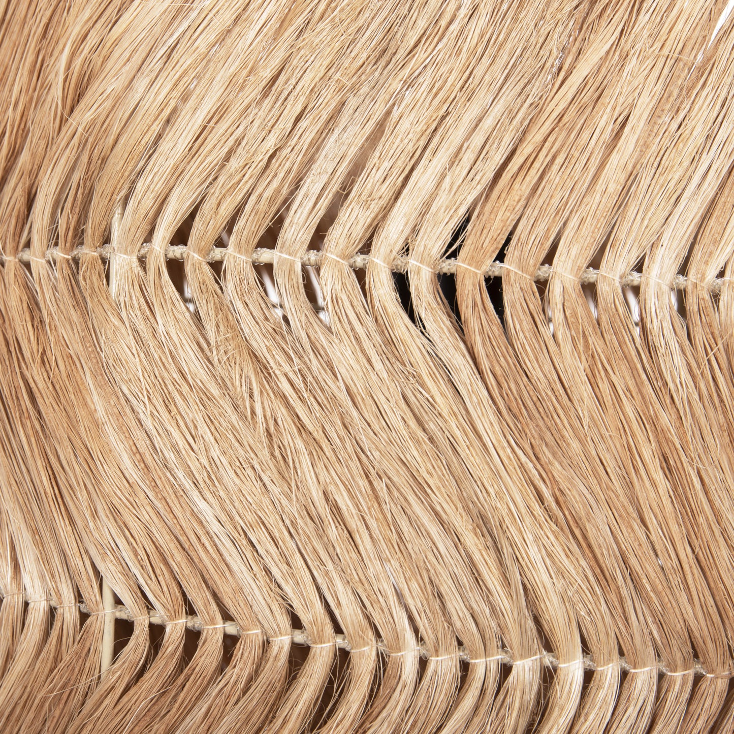 Ceiling Pendant Cylindrical Made Of Abaca In Natural Color 35x35x50hcm.hm7756