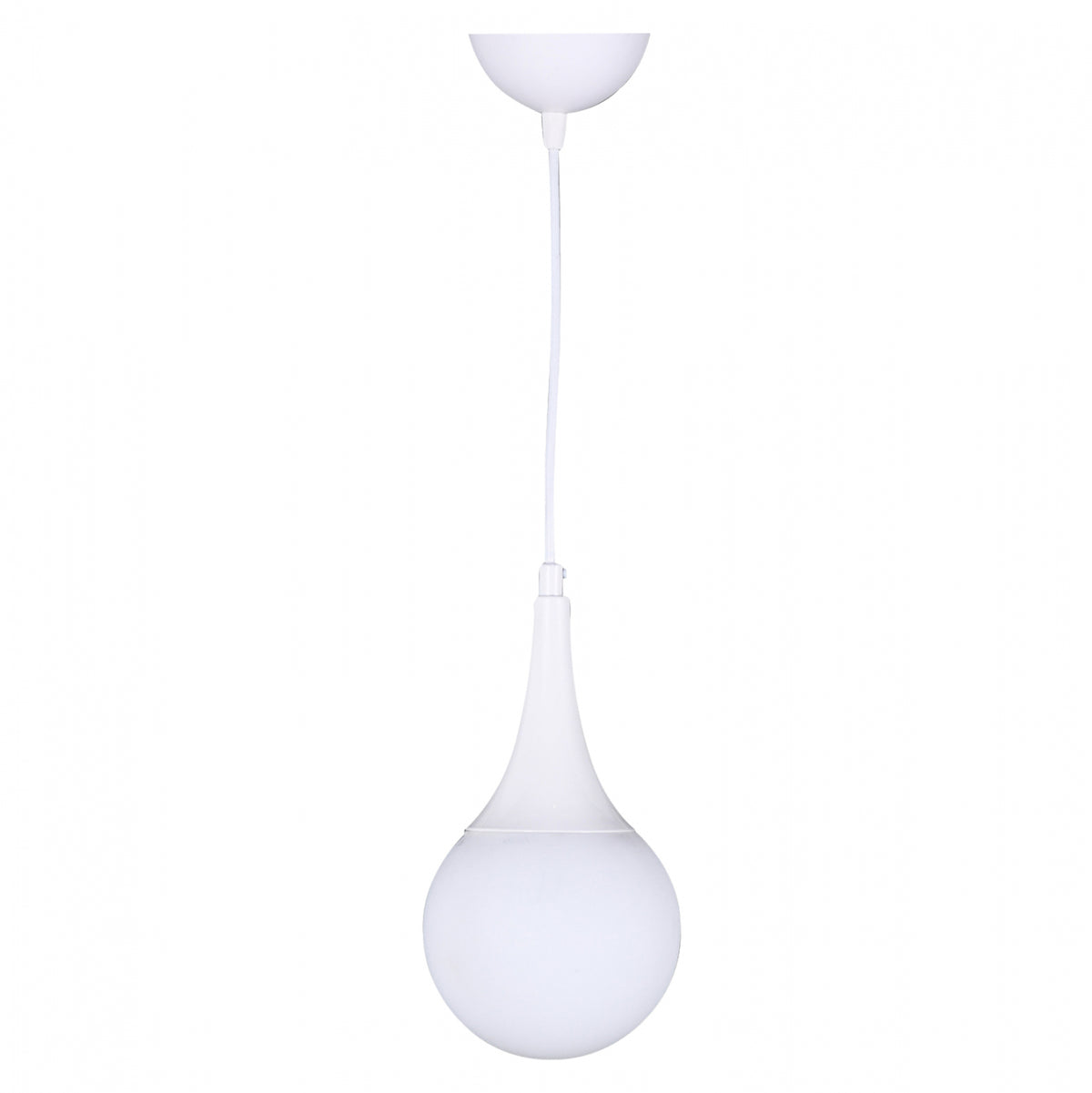 Ceiling Pendant Lamp Hm7517.03 Metal In White Φ12x91hcm.