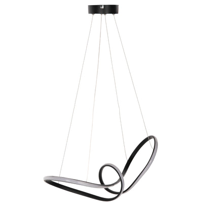 Ceiling Pendant Luminaire Hm7522.03 Black- Led 52x28x66hcm.