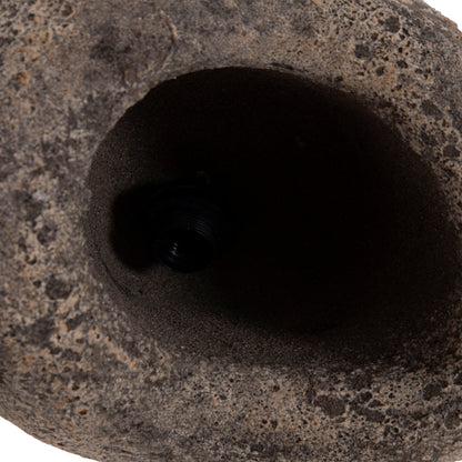 Ceiling Pendant Lamp Stone-look Stoner (s) Fb94417.04 Grey-- 37x30x45hcm.
