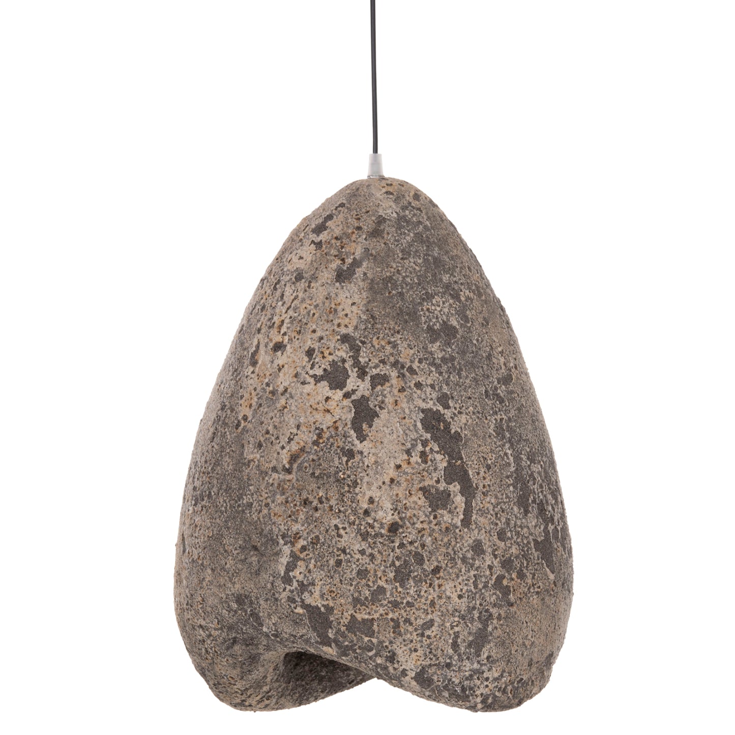 Ceiling Pendant Lamp Stone-look Stoner (s) Fb94417.04 Grey-- 37x30x45hcm.