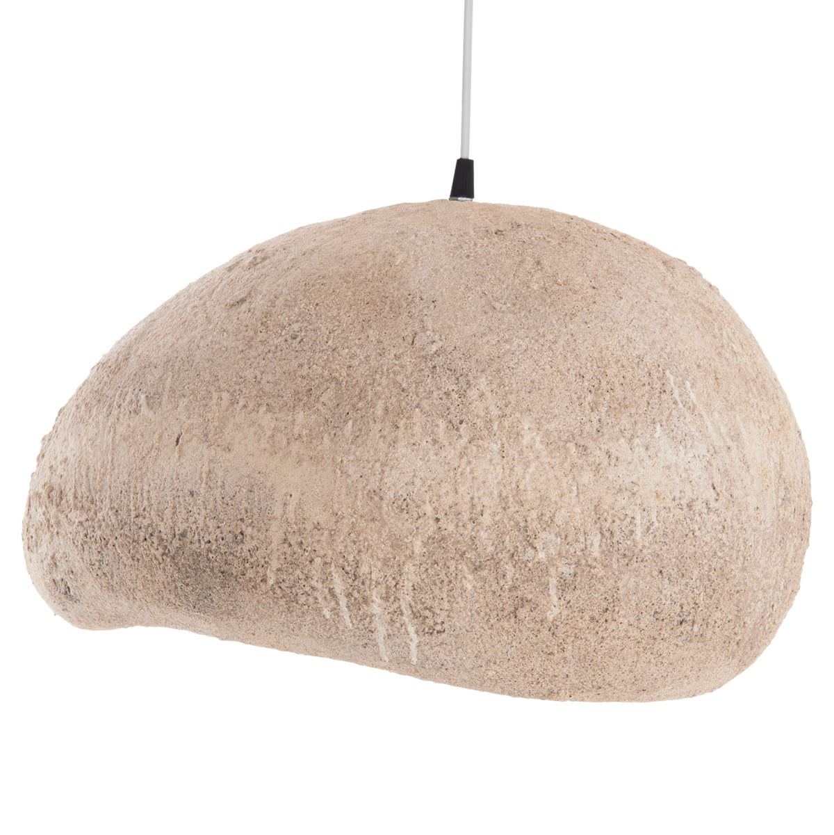 Ceiling Pendant Lamp Stone-look Stoner (m) Hm4418 Dark Beige 55x45x40hcm.