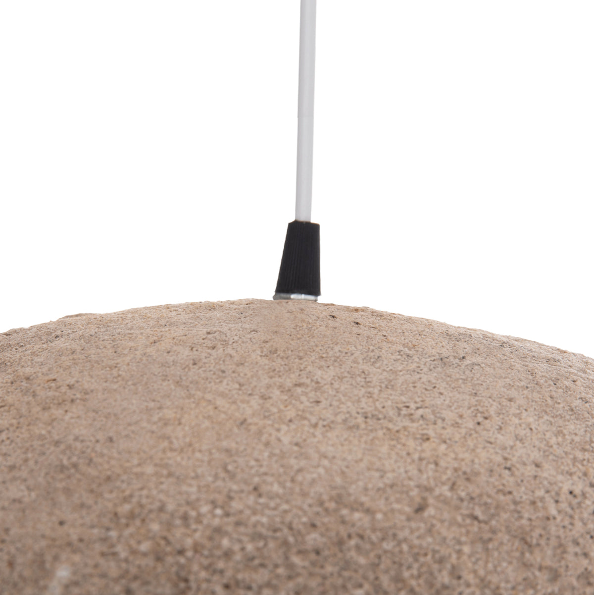 Ceiling Pendant Lamp Stone-look Stoner (m) Hm4418 Dark Beige 55x45x40hcm.