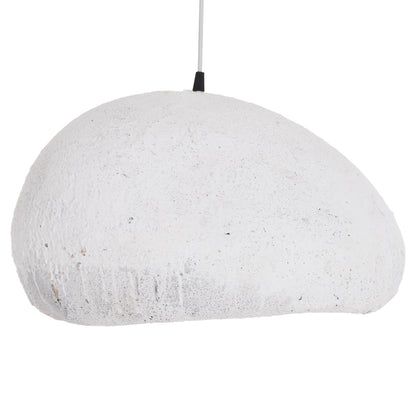 Ceiling Pendant Lamp Stone-look Stoner (m) Hm4418.02 White 55x45x40hcm.