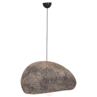 Ceiling Pendant Lamp Stone-look Stoner (m) Hm4418.04 Grey-- 55x45x40hcm.