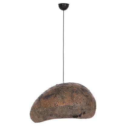 Ceiling Pendant Lamp Stone-look Stoner (m) Hm4418.03 Grey/brown-- 55x45x40hcm.
